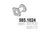 ASSO 585.1024 Exhaust Pipe